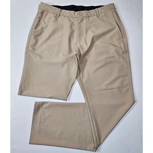 FootJoy Men's Performance Golf Pants Khaki Tan Stretch Size 35x32 24490